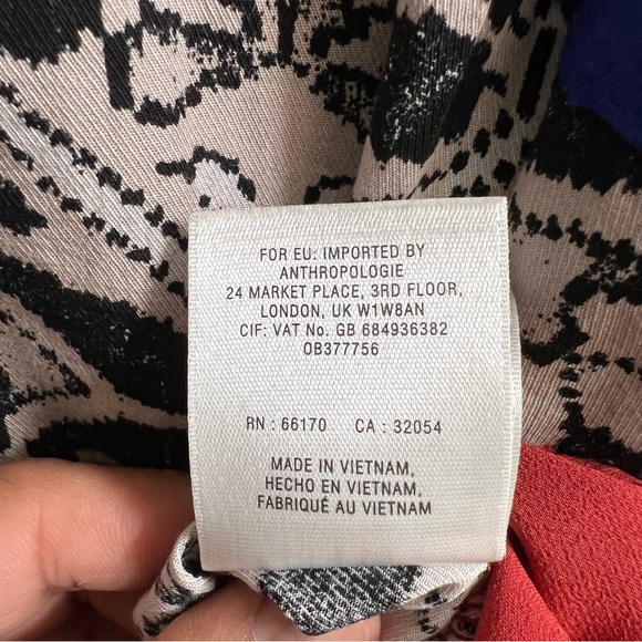 Anthropologie women’s Akemi + Kim "Gia" Tunic Size XS boho - Picture 10 of 11